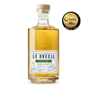 Bouteille de Whisky Chevalier avec médaille d'or à l'IWSC