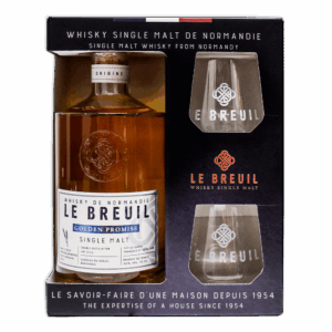 Coffret Dégustion Whisky Le Breuil Golden promis e