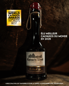 Calvados 12 ans chateau du breuil elu meilleur calvados du monde