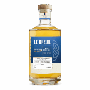 Bouteille de Whisky Le Breuil Single Malt Expression de Malt