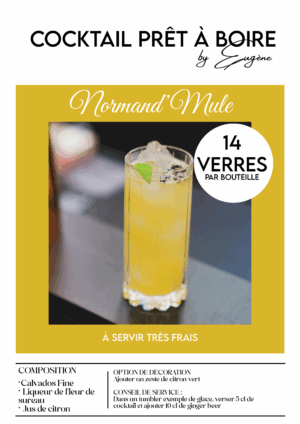 Cocktail Normand'Mule Prêt à boire