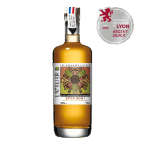 Rhum arrangé Epicé Bon Delienn Spirit medaille d'argent